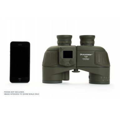 Cavalry 7x50 Binocular with GPS, Digital Compass  Reticle
